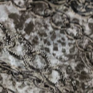 Black/ White 3/4 sleeve top